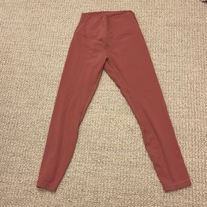 Lululemon Align 25” Brier Rose Size 6